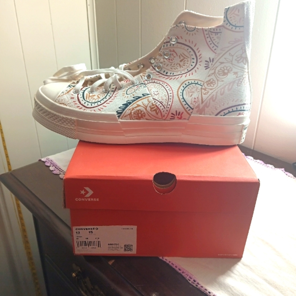 Converse Mens 13 Chuck 70 High-Top Sneakers